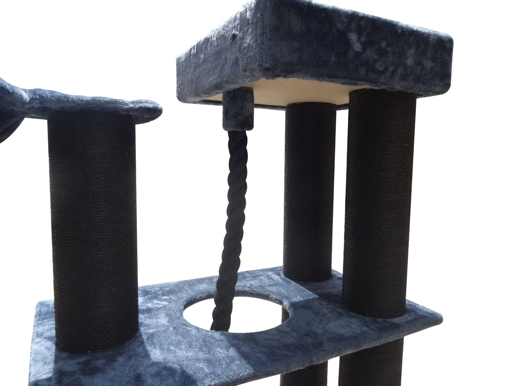 YES4PETS 33kg 160 cm XL Multi Level 14cm Thick Cat Scratching Post