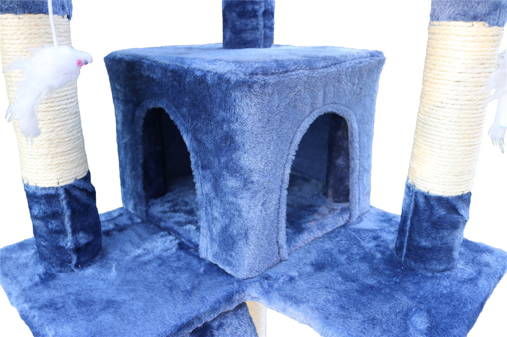 YES4PETS 170cm Cat Scratching Post Tree Post House Tower