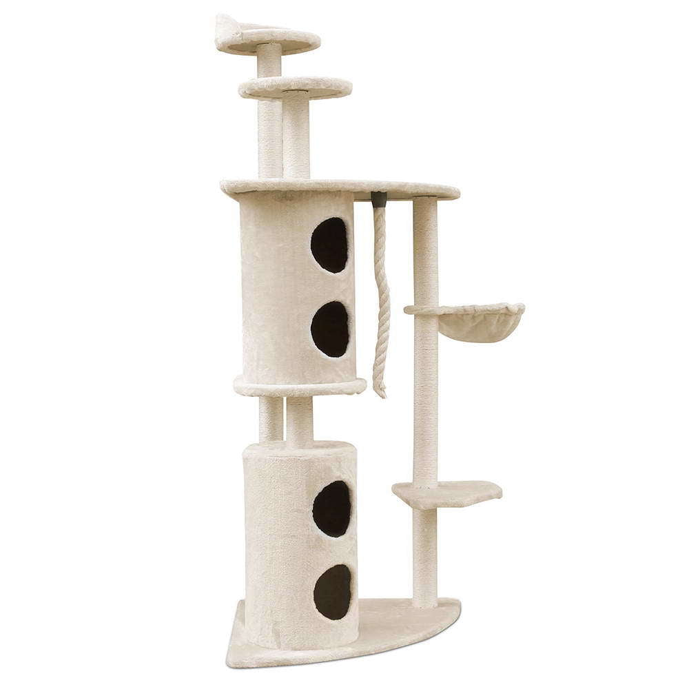 YES4PETS 170cm XL Multi Level Cat Scratching Post Tree Post House