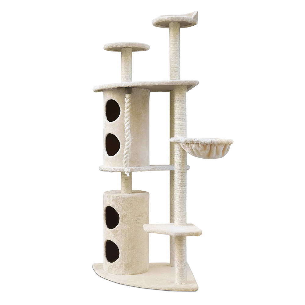YES4PETS 170cm XL Multi Level Cat Scratching Post Tree Post House