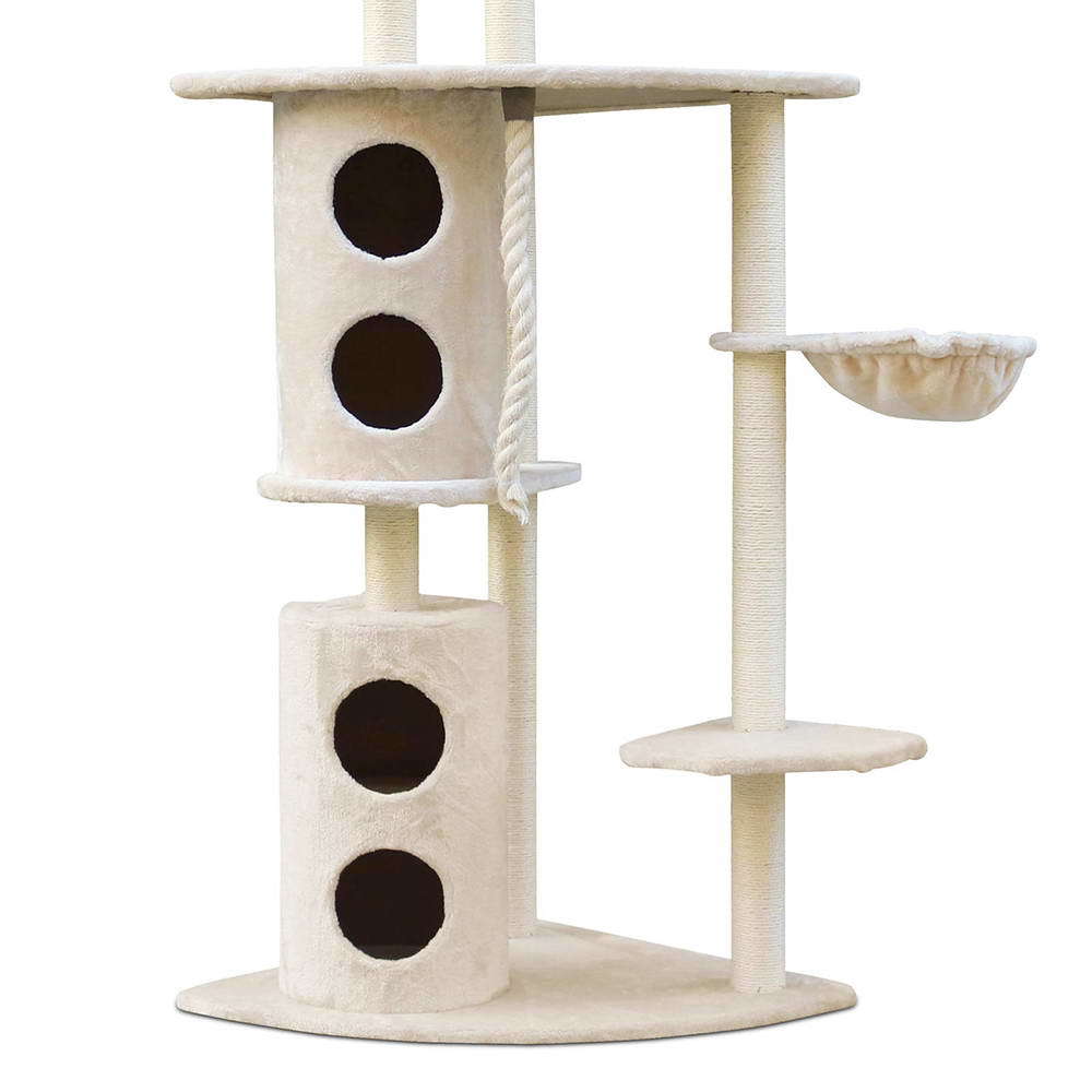 YES4PETS 170 cm XL Cat Scratching Post Tree, Beige, photo 5 of 6