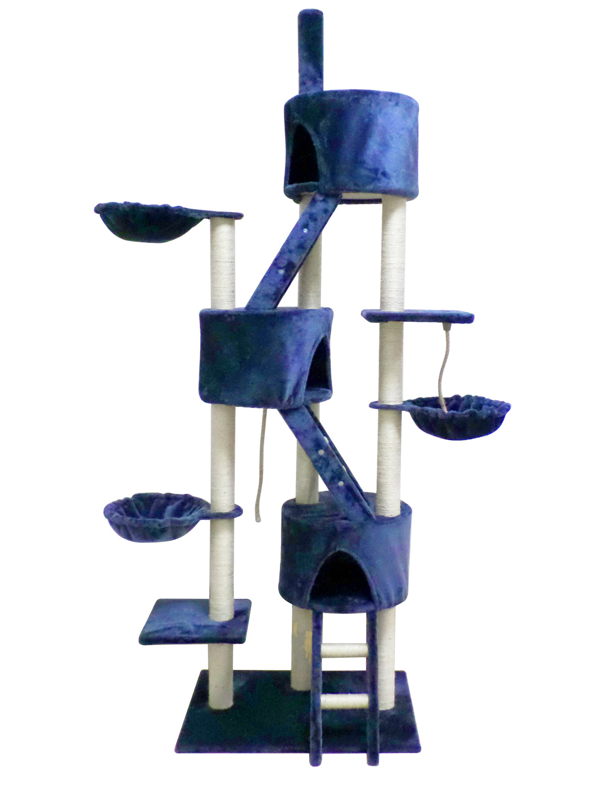 YES4PETS 244 cm XL Multi Level Cat Scratching Post Tree Scratcher