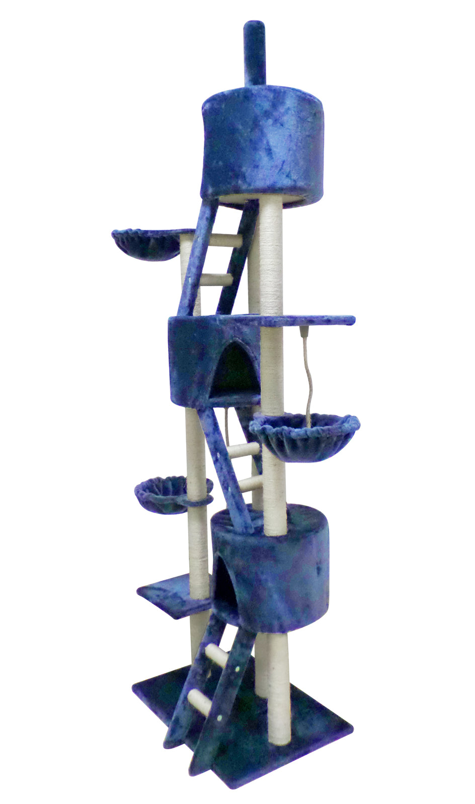 YES4PETS 244 cm XL Multi Level Cat Scratching Post Tree Scratcher