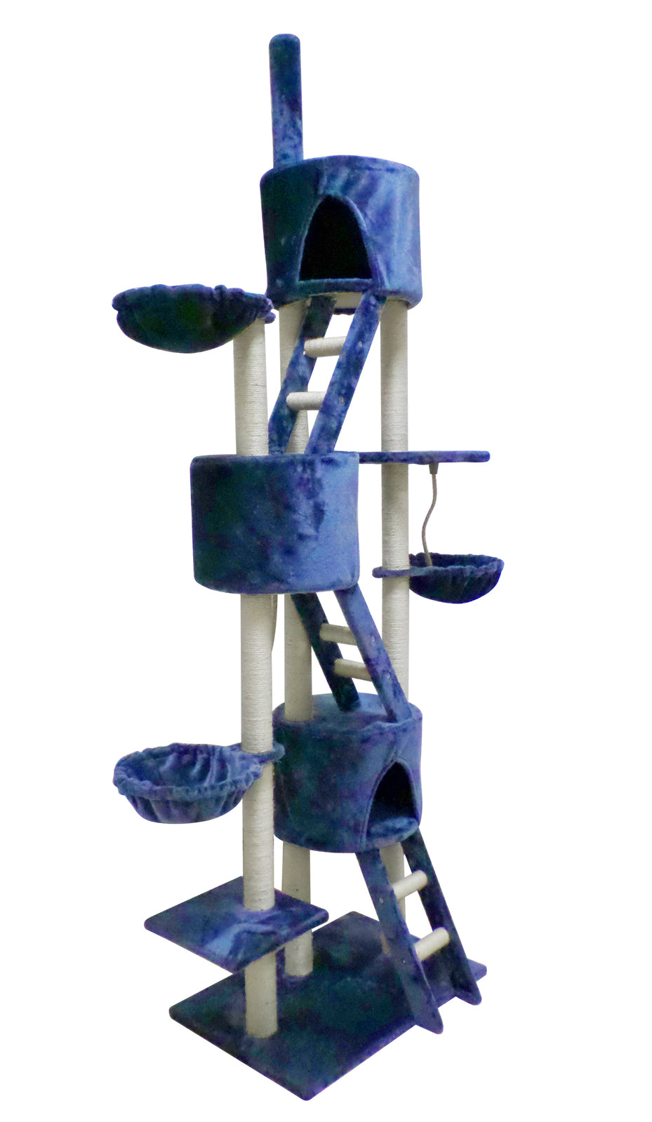 YES4PETS 244 cm XL Multi Level Cat Scratching Post Tree Scratcher
