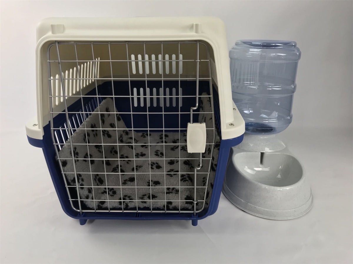 YES4PETS XL Dog Puppy Cat Crate Pet Carrier Cage W Mat & Water