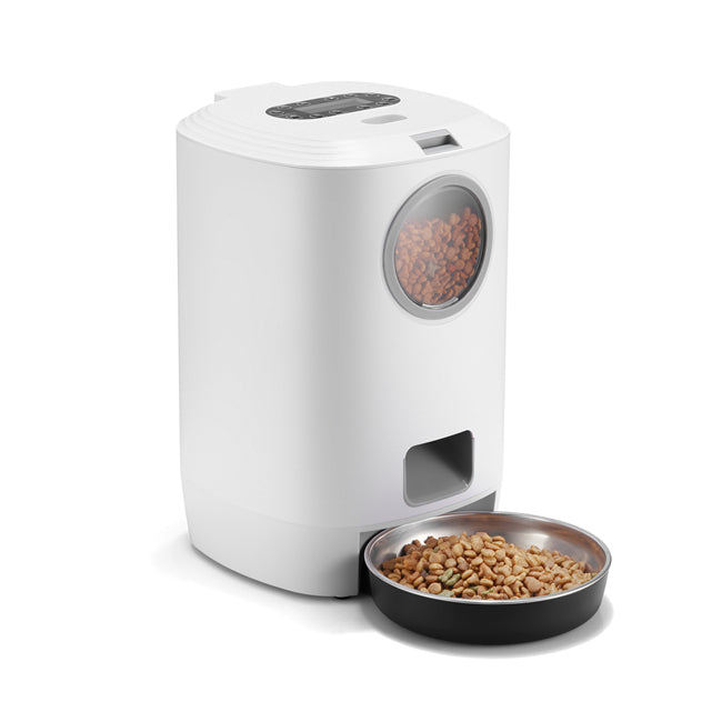 YES4PETS 4.5L Visible Automatic Digital Pet Dog Cat Feeder Food Bowl