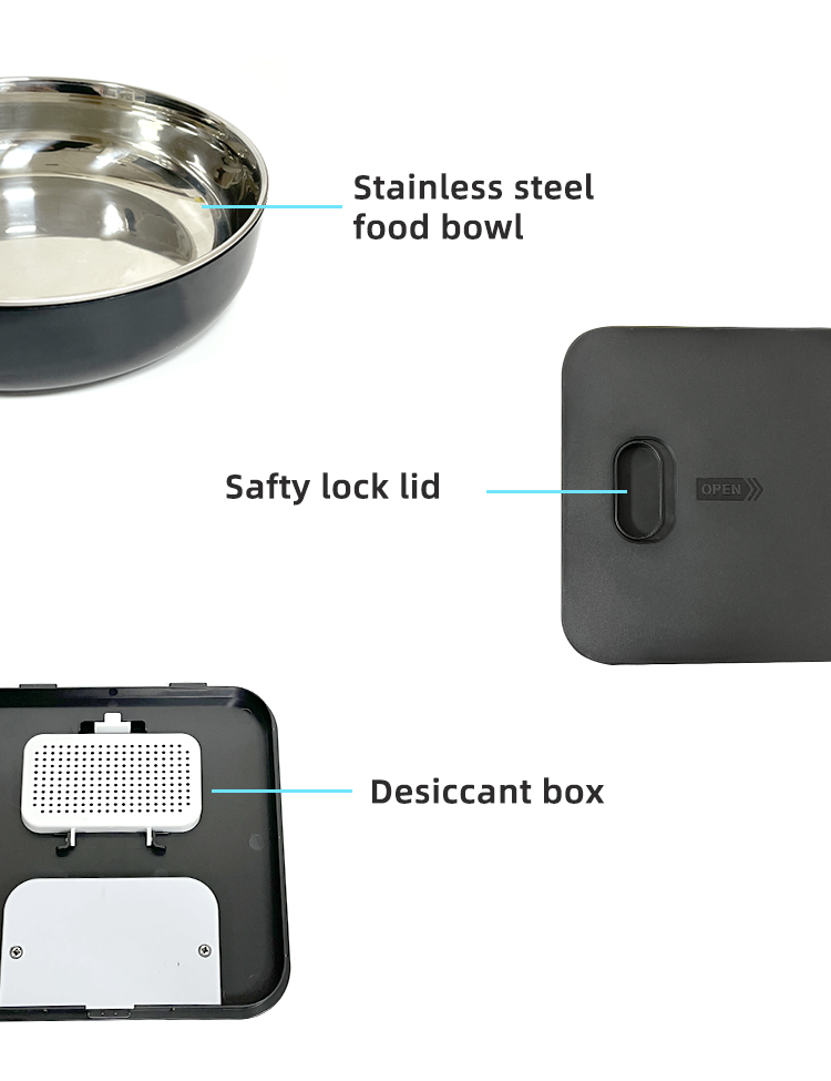 YES4PETS 5.6L Visible Automatic Digital Pet Dog Cat Feeder Food Bowl
