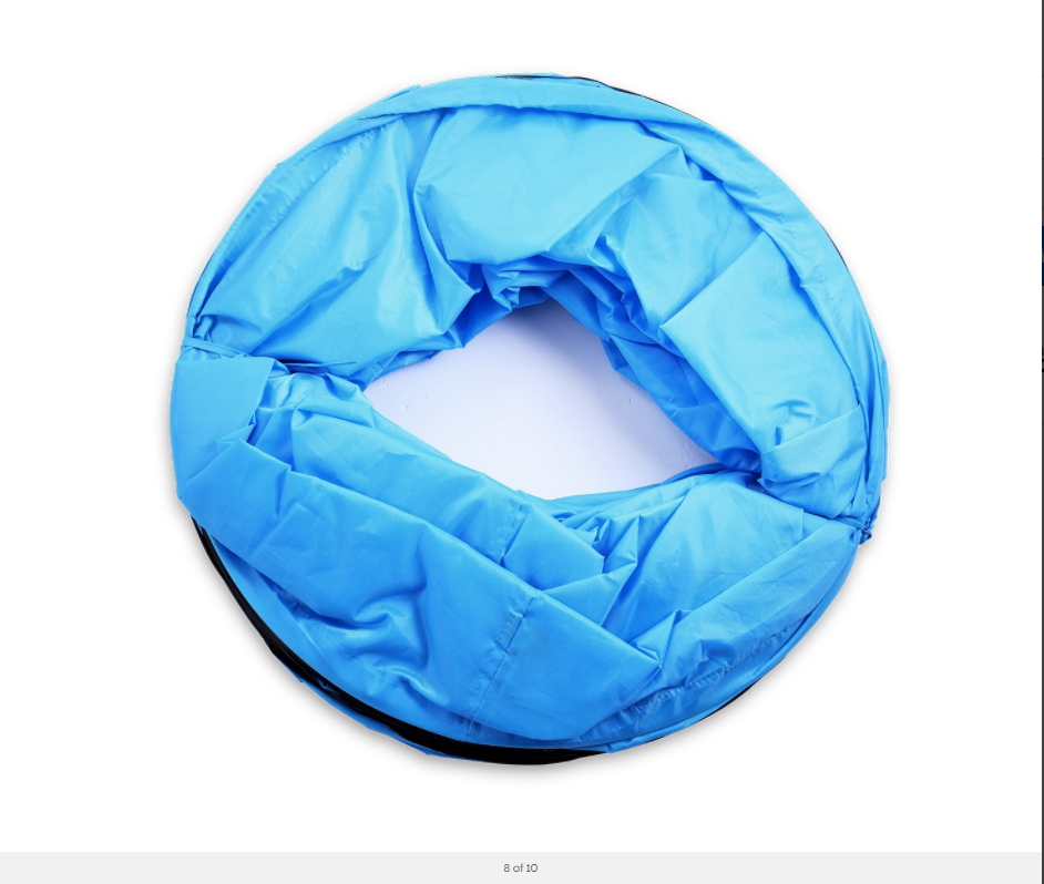 YES4PETS Portable Pet Dog Agility Training Exercise Cat Tunnel Chute