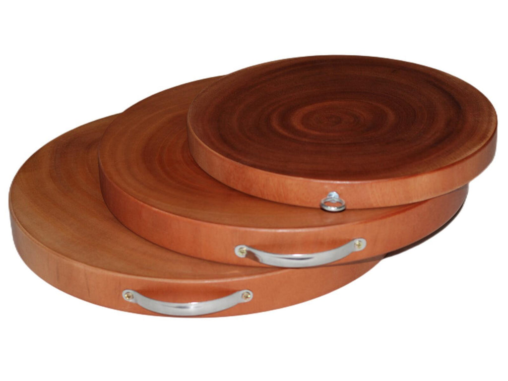 YES4HOMES 3 Natural Hardwood Hygienic Kitchen Cutting Wooden Chopping