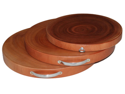 YES4HOMES 3 Natural Hardwood Hygienic Kitchen Cutting Wooden Chopping