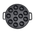 YES4HOMES 12 Hole Mini Cast Iron Cake Pan
