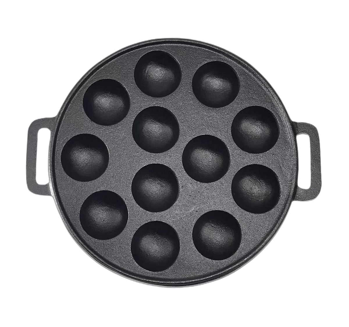 YES4HOMES 12 Hole Mini Cast Iron Cake Pan