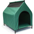 Green L Waterproof Portable Flea and Mite Resistant Dog Kennel House