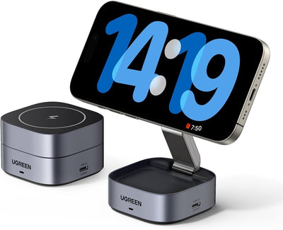 UGREEN 2-in-1 Magsafe Wireless Charger with Stand
