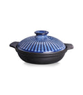 Color King Casserole Pot with Lid, Blue, 1.6 Litres