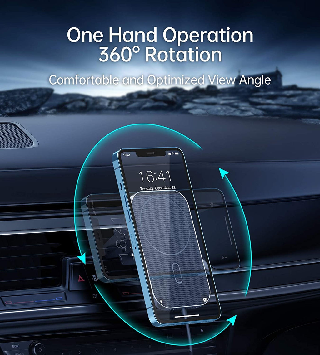 CHOETECH T200F-301 15W MagLeap Magnetic Wireless Car Charger Holder