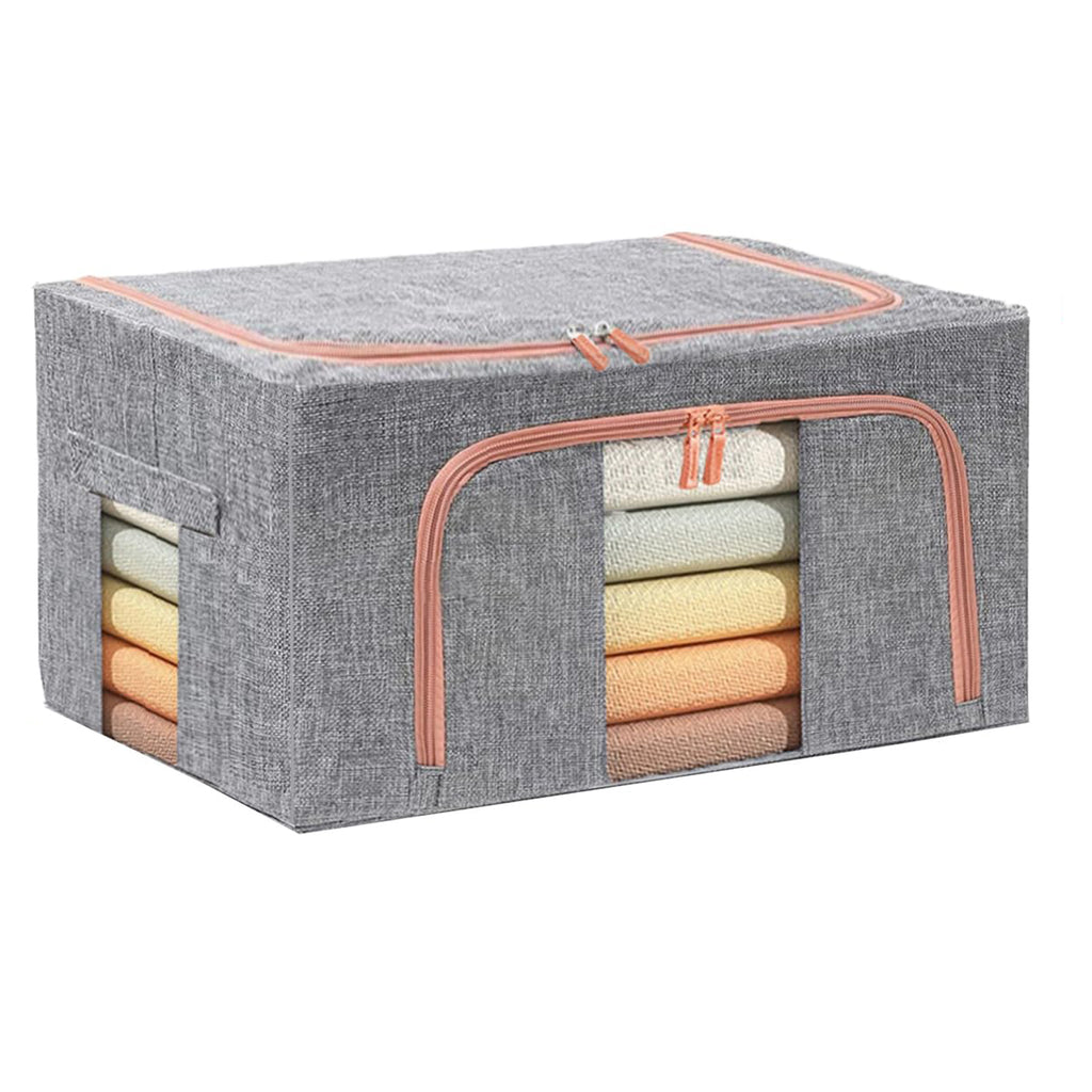 24L Cloth Storage Box Closet Organizer Storage Bags Clothes Storage Bags Wardrobe