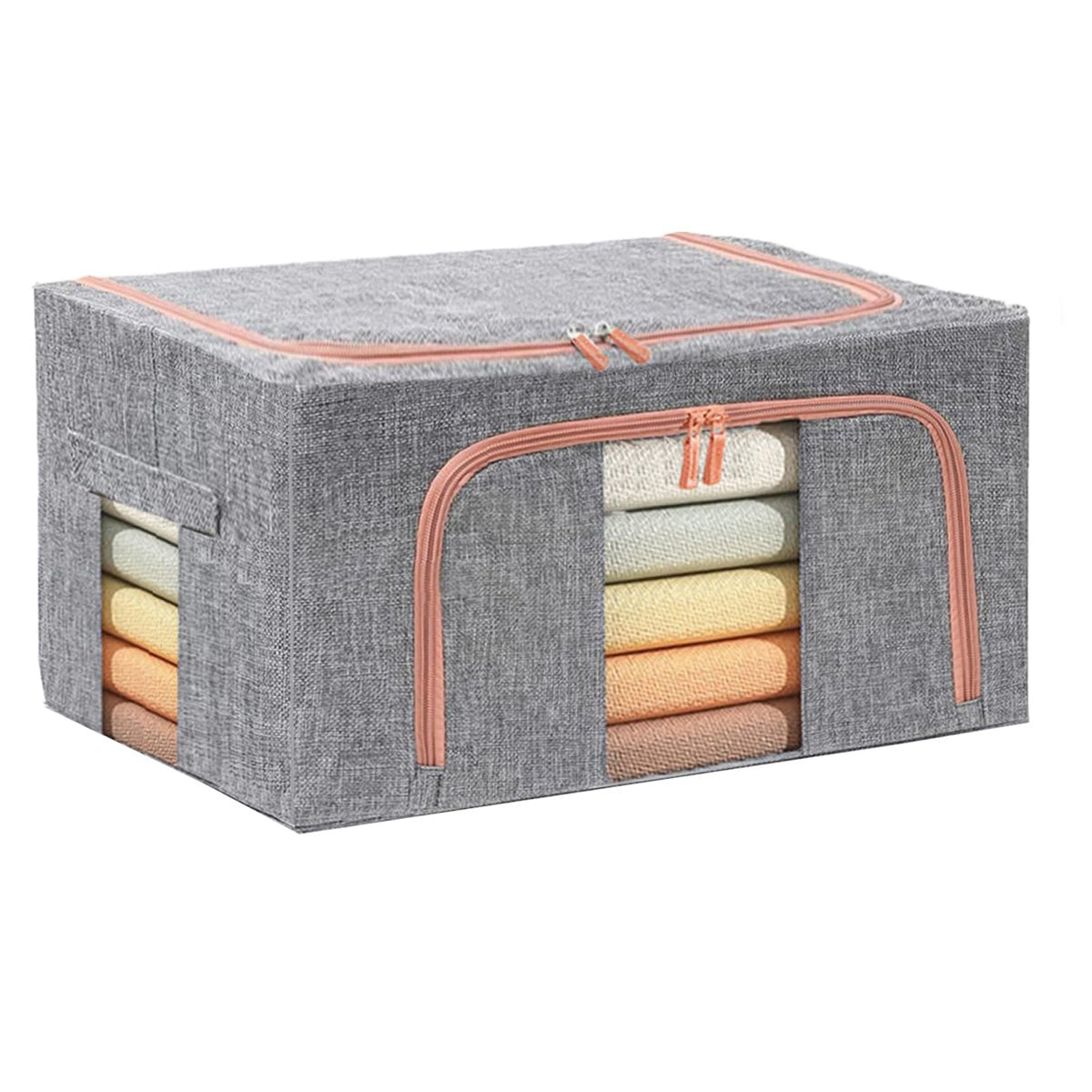 24L Cloth Storage Box Closet Organizer Storage Bags Clothes Storage Bags Wardrobe