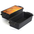 Telsida 2-in-1 Cast Iron Bread Loaf Pan with Lid
