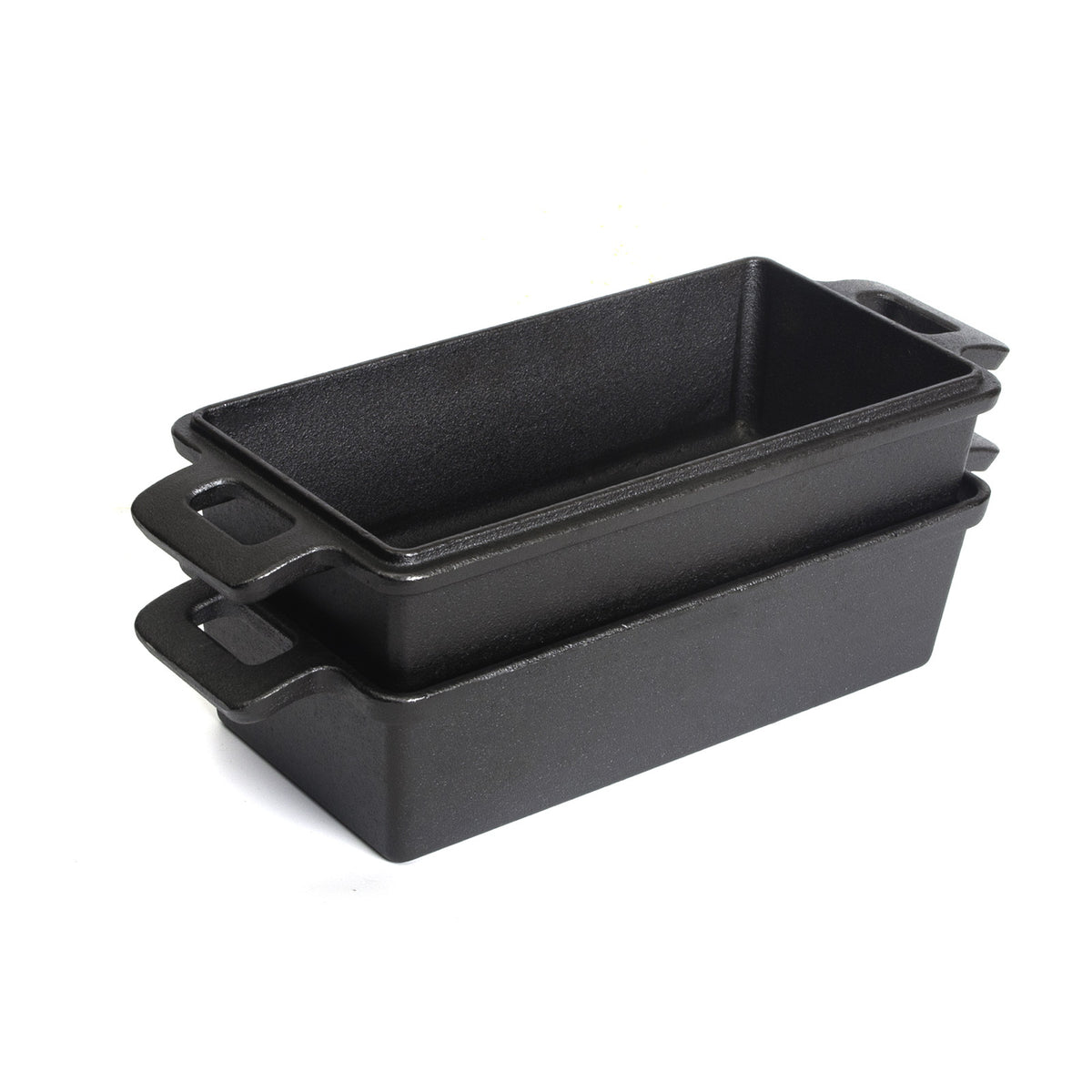 Telsida 2-in-1 Cast Iron Bread Loaf Pan with Lid