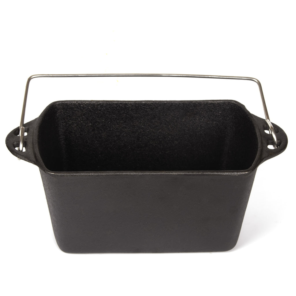 Telsida Cast Iron Bread Loaf Pan with Lid