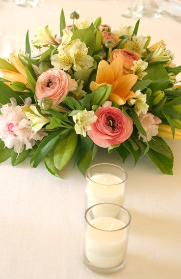 20 White Wax Clear Glass Holder Votive Candle