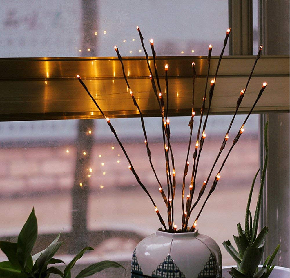 5 Sets of LED Light Bunch Stem