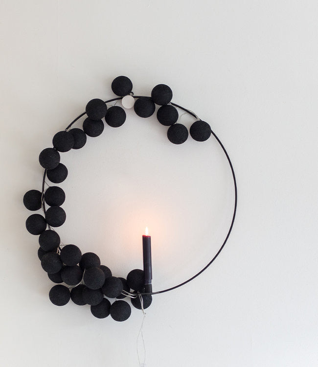 My Decorations 20 LED Ball Battery String Lights, 5 cm Balls, 3 m