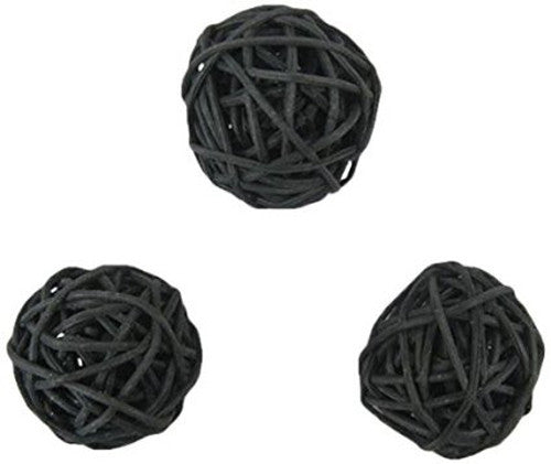 My Decorations Rattan Cane Ball Battery String Lights, 5 cm Balls