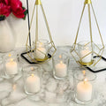 20 Pack Tealight Glass Votive Candle Holders Bulk Set Festival Decor