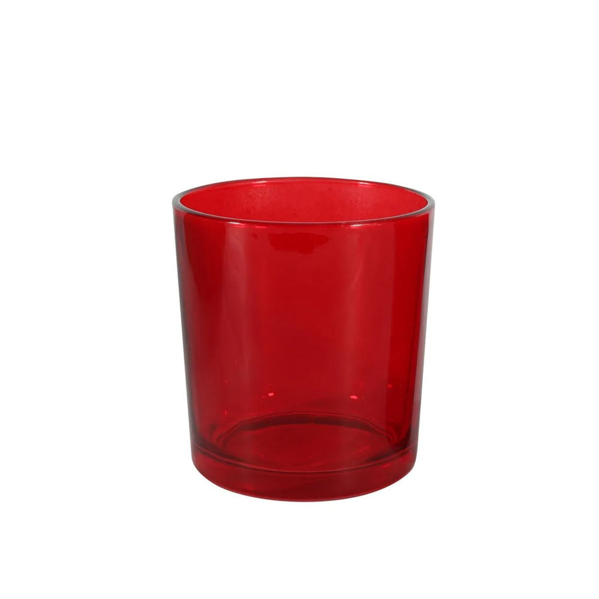 10 Pack Red Glass Votive Tealight Candle Holders House Party