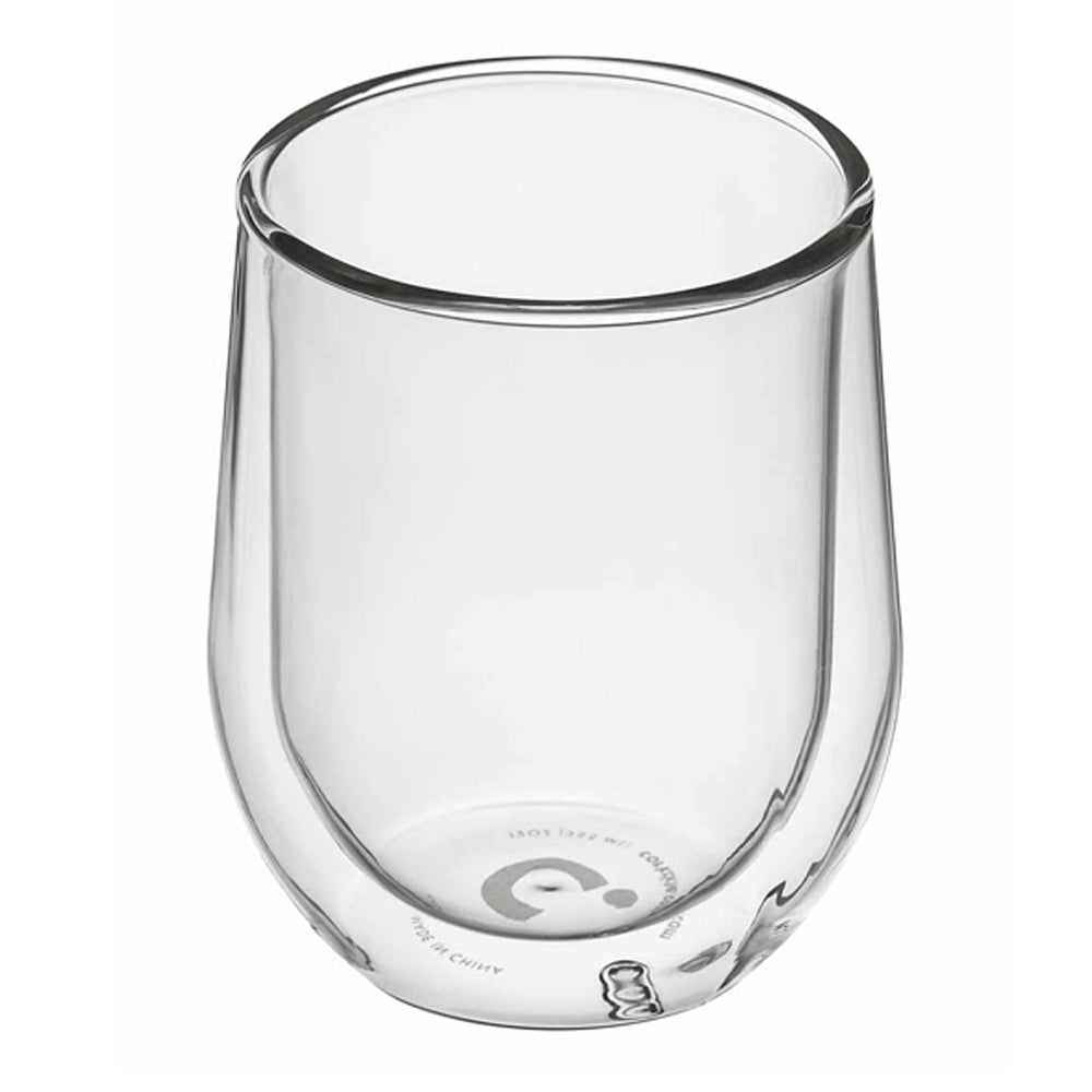 Corkcicle Double Wall Glass Stemless, 2 Pack