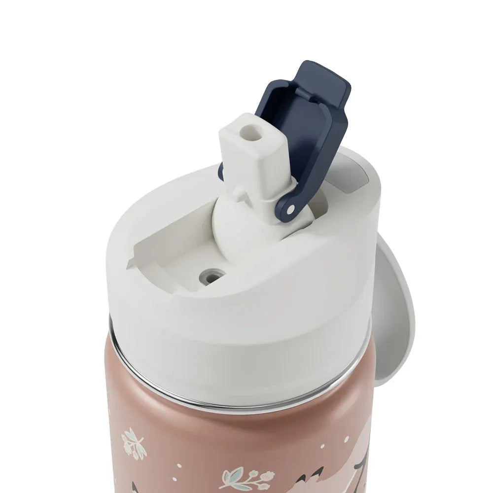 Monbento Twisty Kids Insulated Bottle with Snack Container, 300 ml