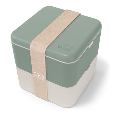 Monbento MB Square Two-Tier Bento Box, 1.7 L