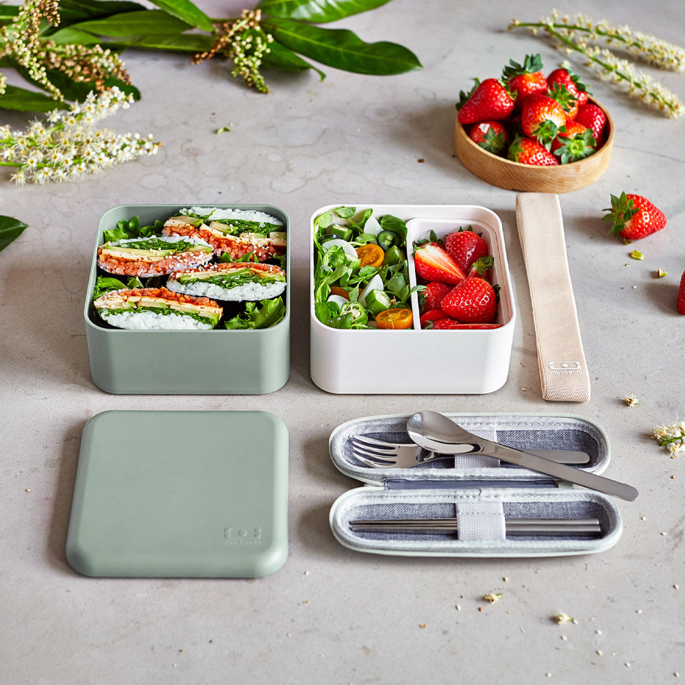 Monbento MB Square Two-Tier Bento Box, 1.7 L
