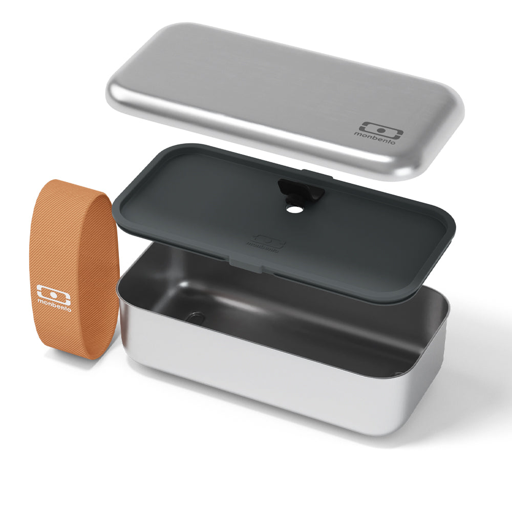 Monbento MB Sense Stainless Steel Bento Box, 700 ml