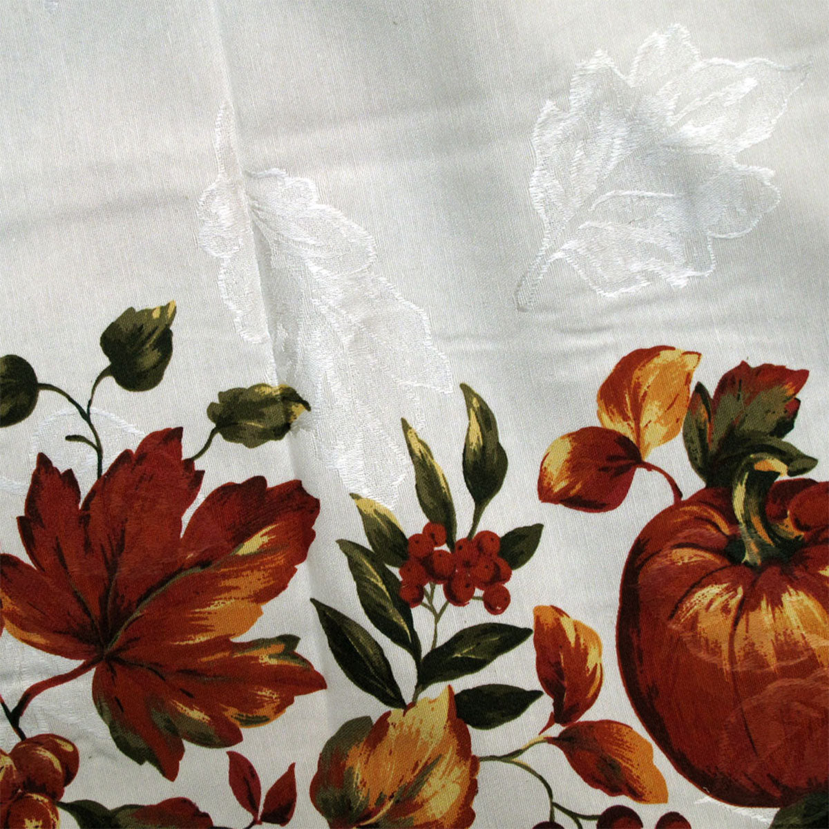 Pumpkin Fruits Christmas Tablecloth 152 X 213 cm