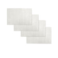 Choice Harold Ivory PVC Table Placemats, Set of 4, 45 x 30 cm