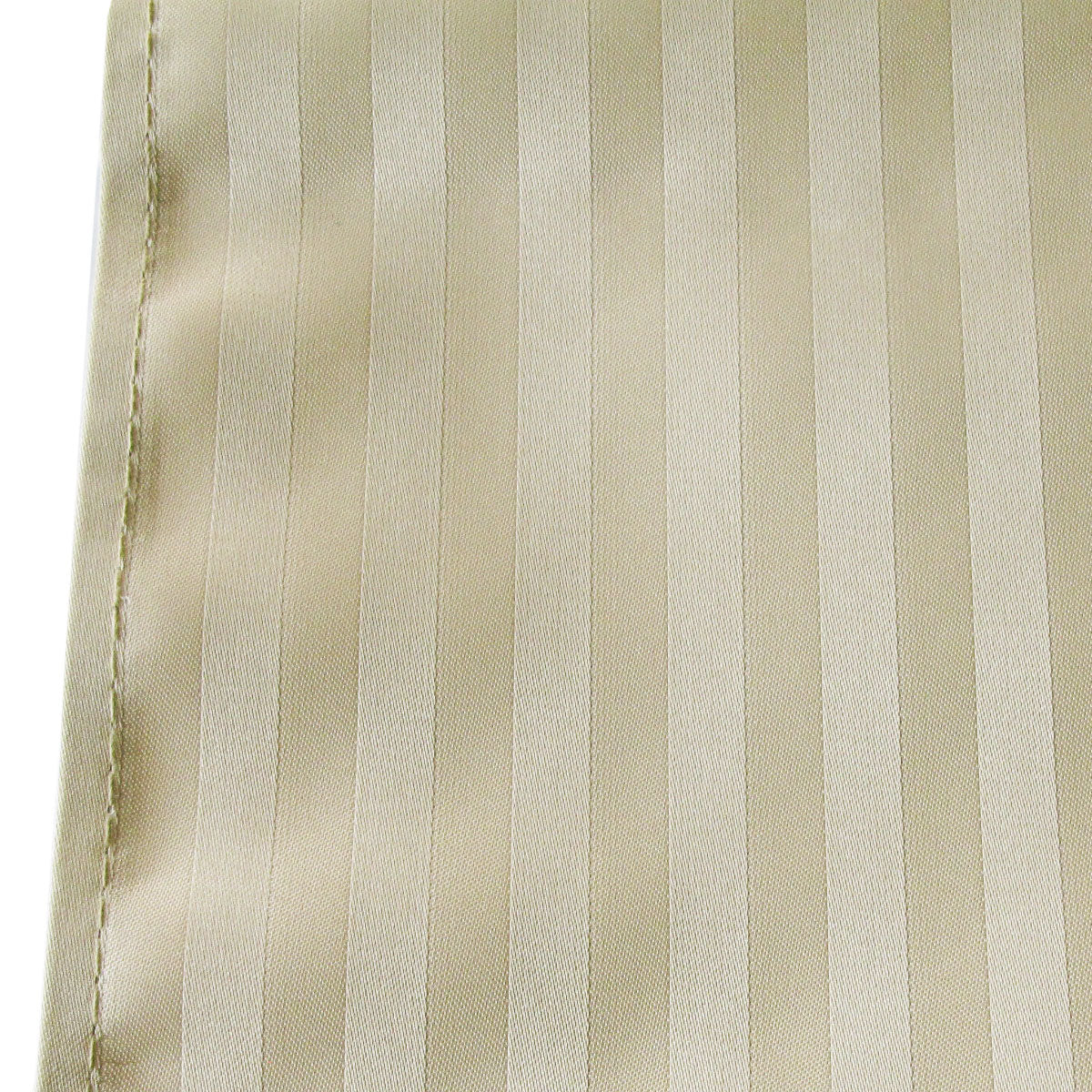 Self-Striped Cream Satin Jacquard Table Runner, 30 x 160 cm