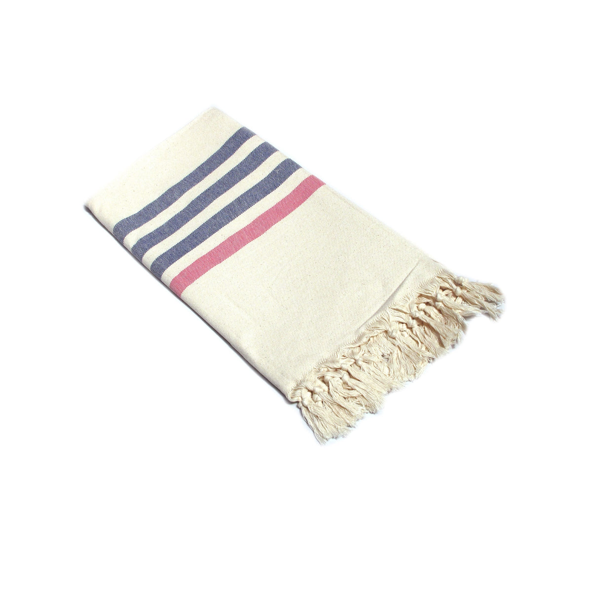 Fringe Turkish Towel Wide Stripes