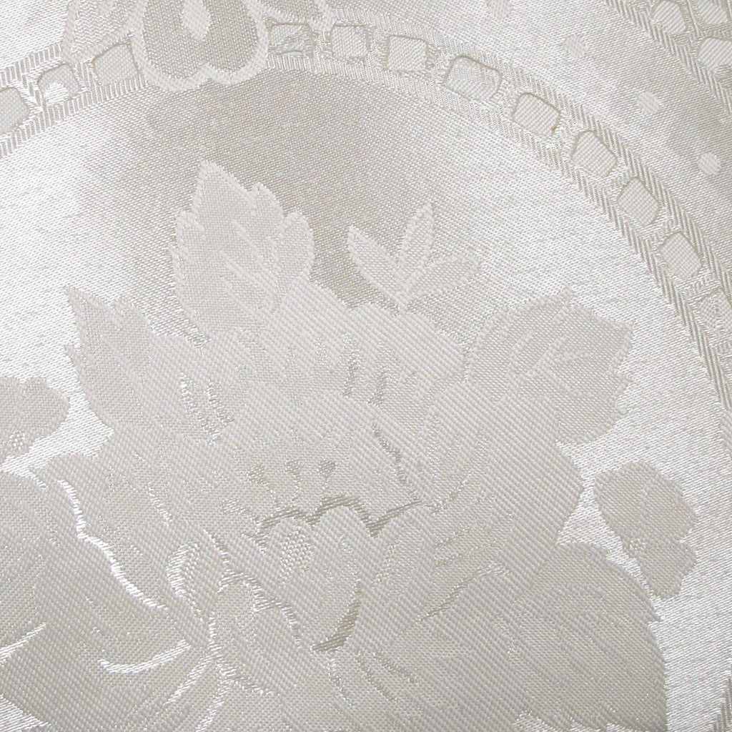 Chapel Gate Sophia Cream Jacquard Lace Tablecloth, 180 x 270 cm
