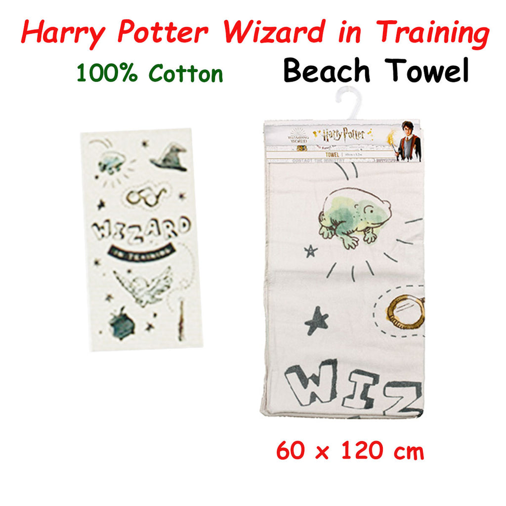 Caprice Harry Potter Wizard in Training Cotton Beach Licensed