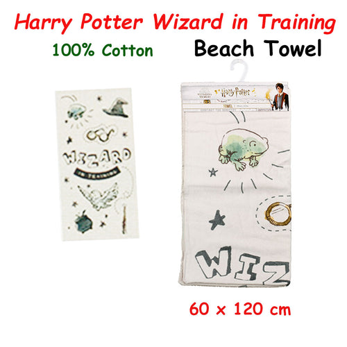 Caprice Harry Potter Wizard in Training Cotton Beach Licensed