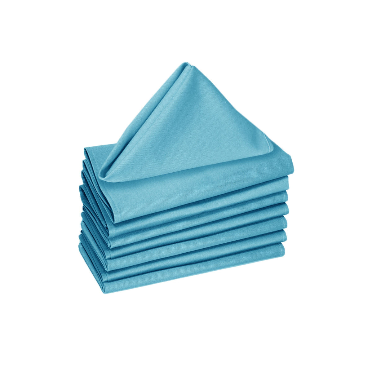 Hoydu Cotton Napkins, Set of 8, 40 x 40 cm, Aqua