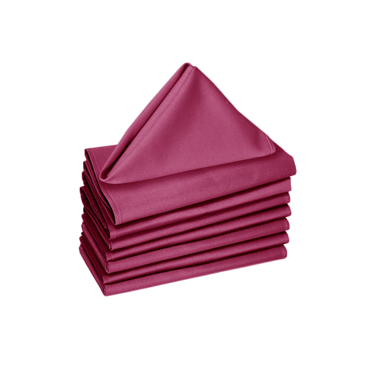 Hoydu Cotton Napkins, Set of 8, 40 x 40 cm, Fuchsia