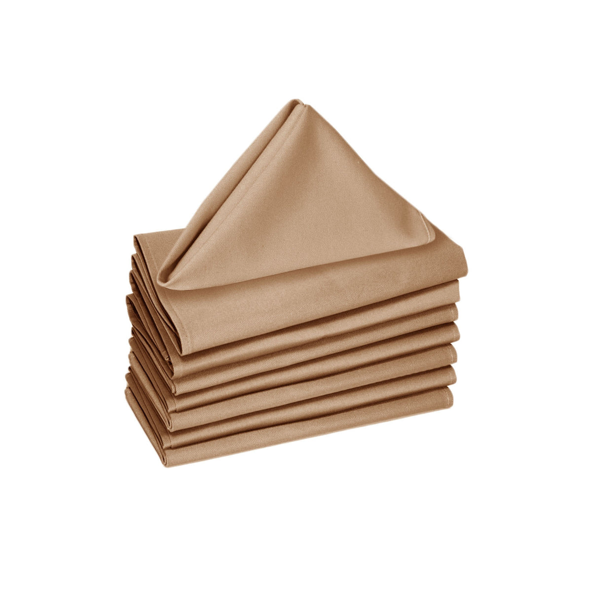Hoydu Cotton Napkins, Set of 8, 40 x 40 cm, Sand