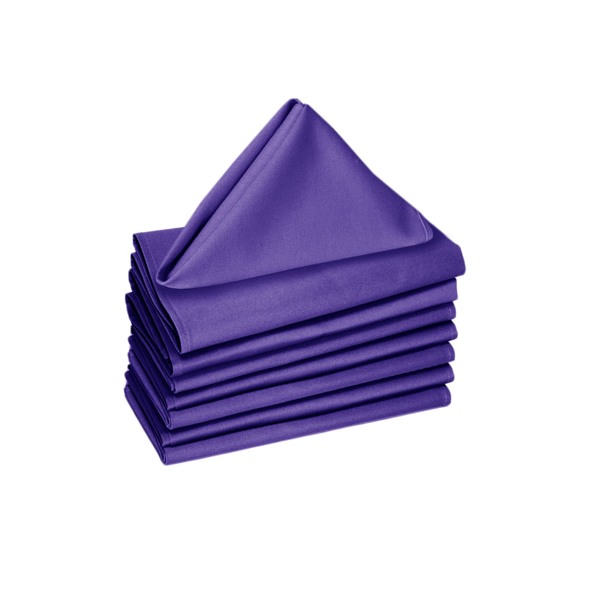 Hoydu Cotton Napkins, Set of 8, 40 x 40 cm, Ultra Violet