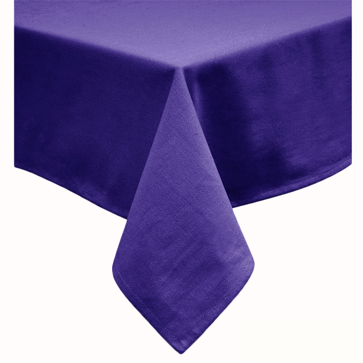 Hoydu Cotton Blend Oblong Tablecloth, Ultra Violet, 170 x 420 cm