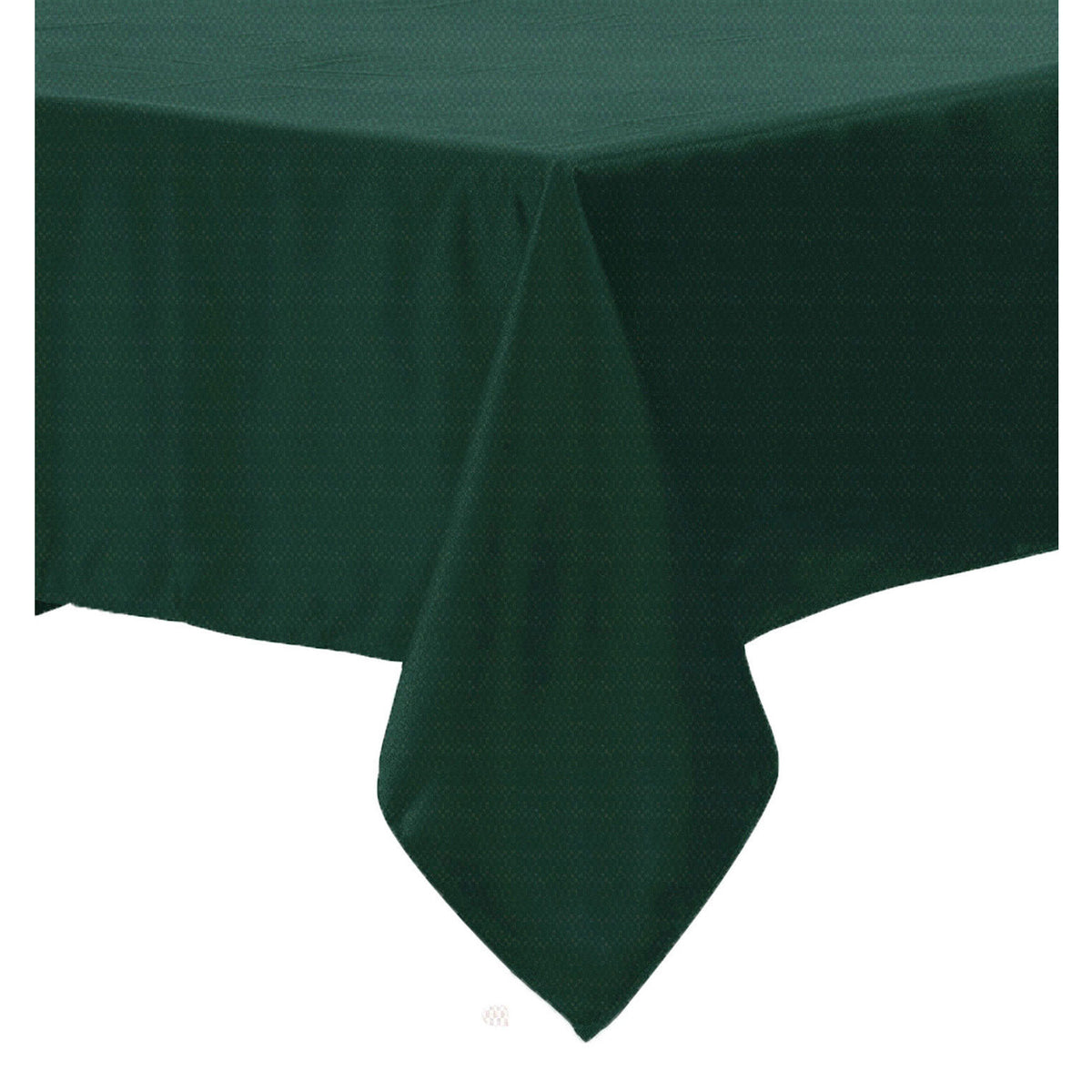 Polyester Cotton Solid Colour Tablecloth, Green, 180 x 360 cm