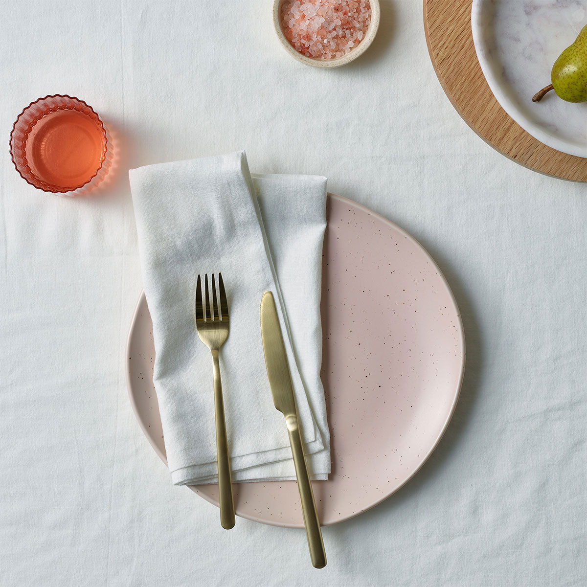 Vintage Design Homewares Set of 4 French Linen Napkins